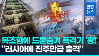 [영상] 목조함에 드론숨겨 러 본토 '쾅!'…'10조어치' 러 전폭기 초토화