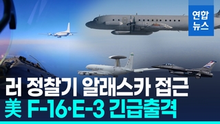 [영상] 러 정찰기, 알래스카 ADIZ 진입…미국, 전투기 출격 대응