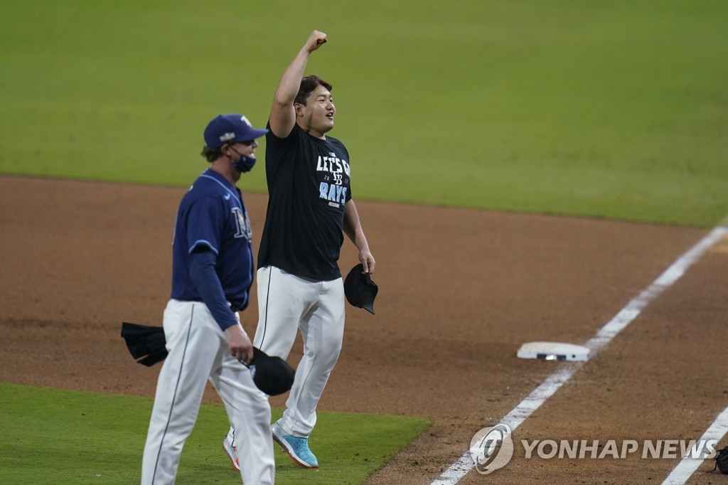 Rays' Choi Ji-man benched in opening ALCS win vs. Astros