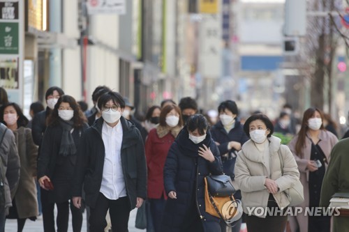 일본, 코로나로 한주에 1천617명 사망…전주보다 34％ 증가