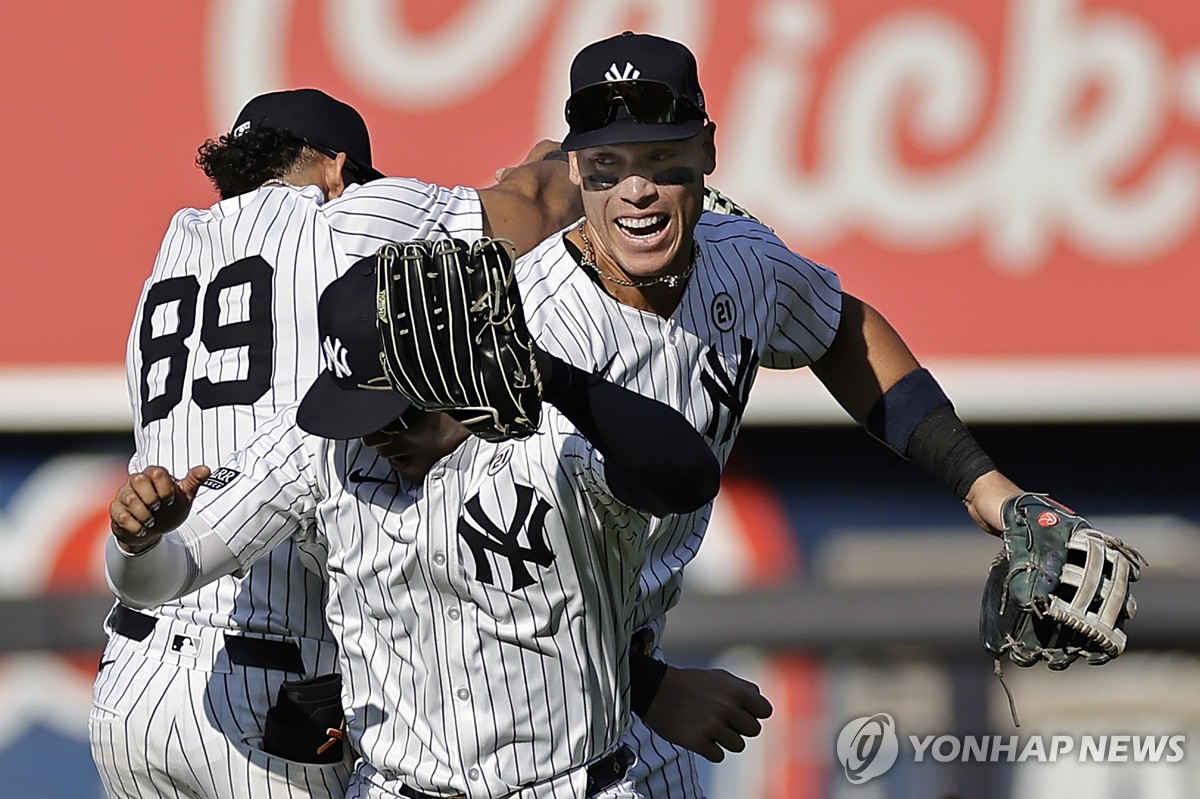 MLB 양키스 거포 저지, 이틀 만에 또 손맛…시즌 53호 홈런