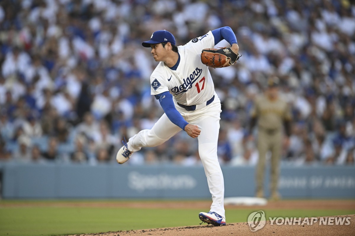 투수 복귀전서 시속 161㎞…오타니 "예상보다 구속 잘 나와"