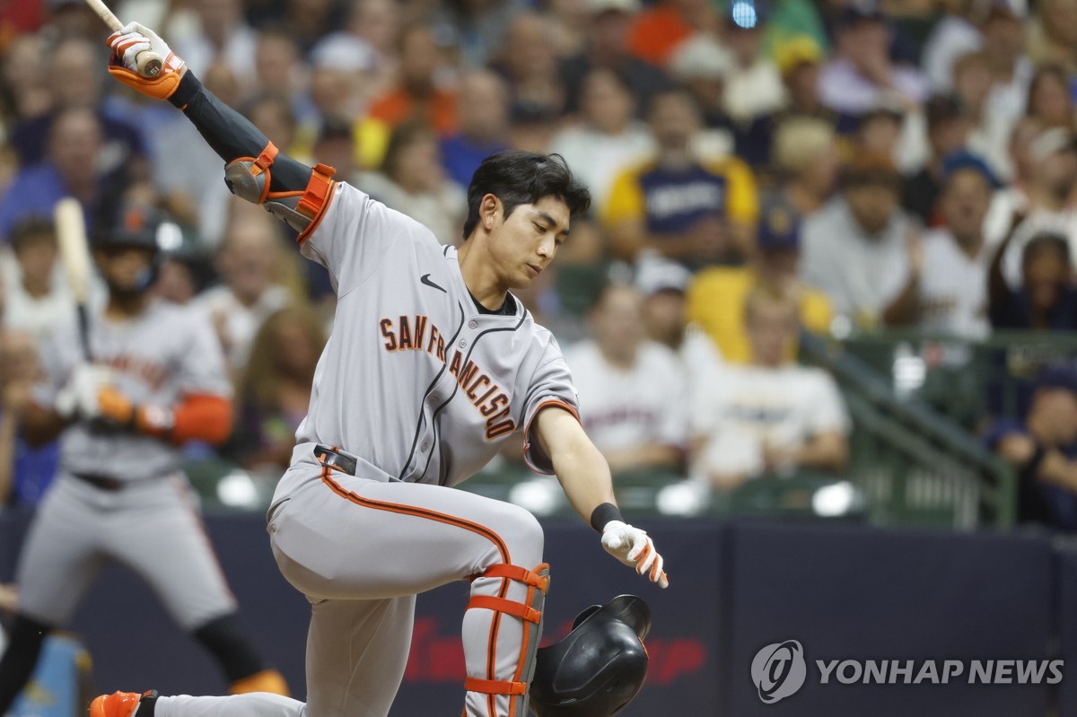 MLB 샌프란시스코 이정후, 4타수 무안타…10경기 연속 안타 