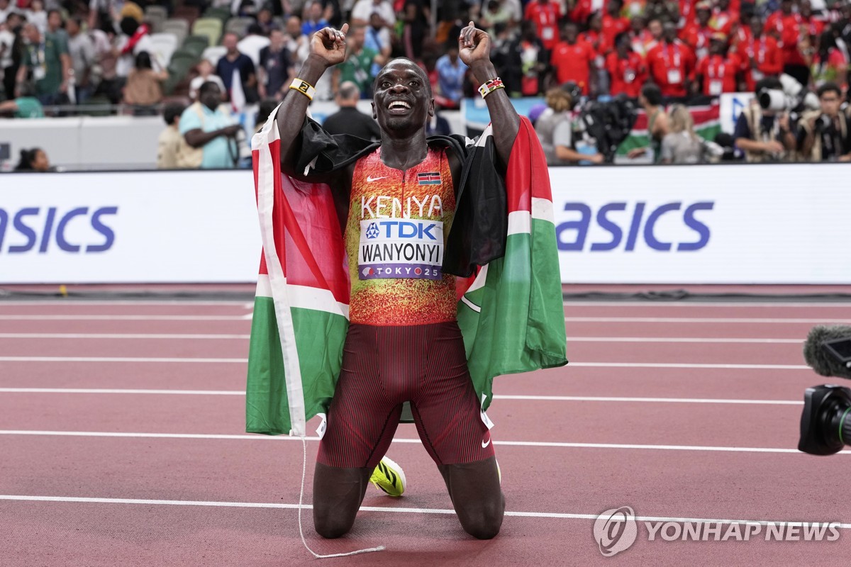 완요니, 남자 800ｍ 우승