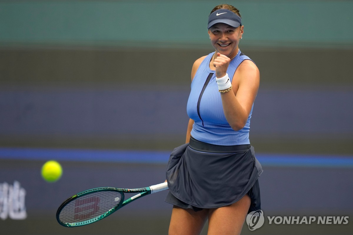 아니시모바 vs 노스코바, 차이나오픈 테니스 결승 격돌