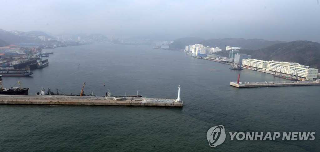 부산 감천항 전경