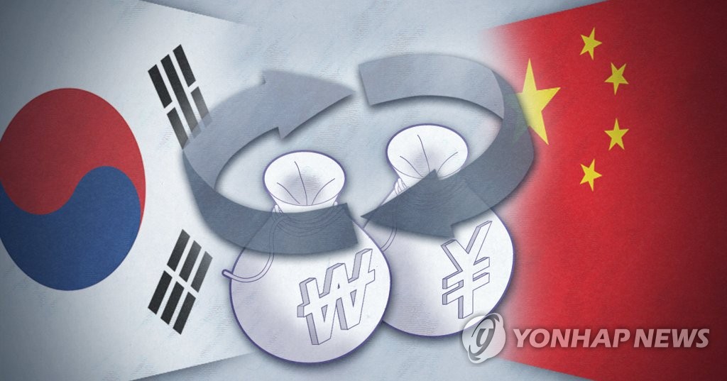 韓国と中国　通貨スワップ協定を５年延長＝融通枠拡大