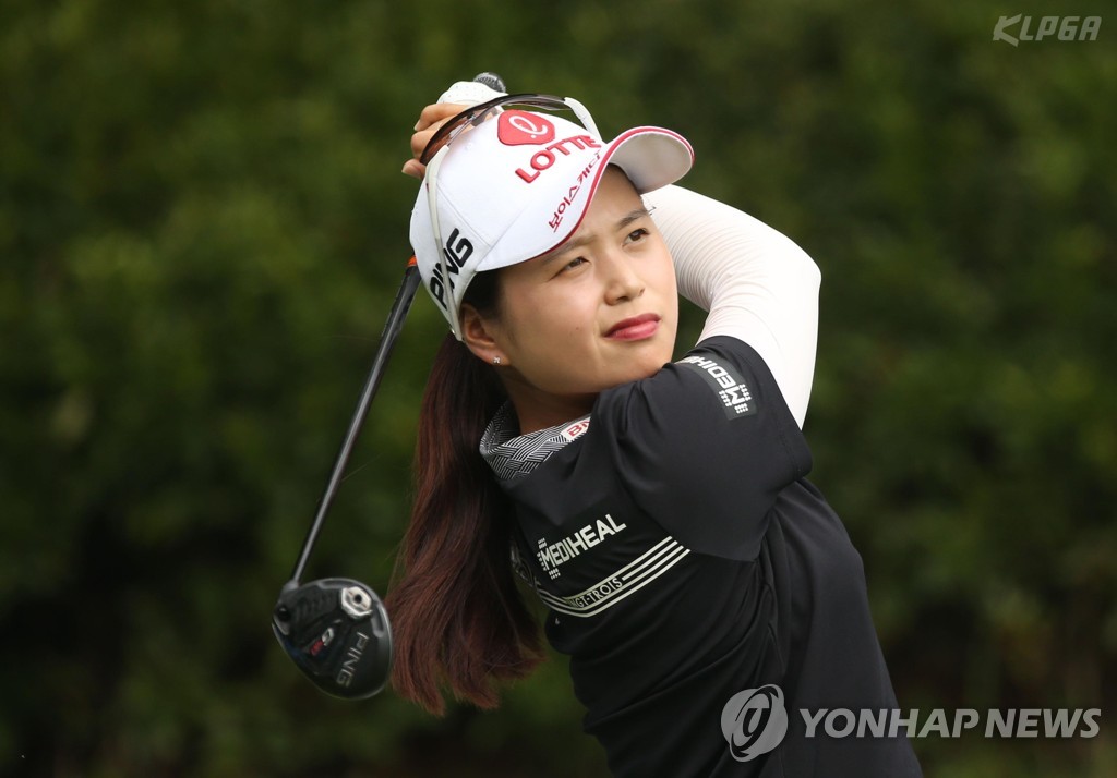 This file photo provided by the Korea Ladies Professional Golf Association (KLPGA) on Aug. 15, 2019, shows KLPGA star Choi Hye-jin. (PHOTO NOT FOR SALE) (Yonhap)