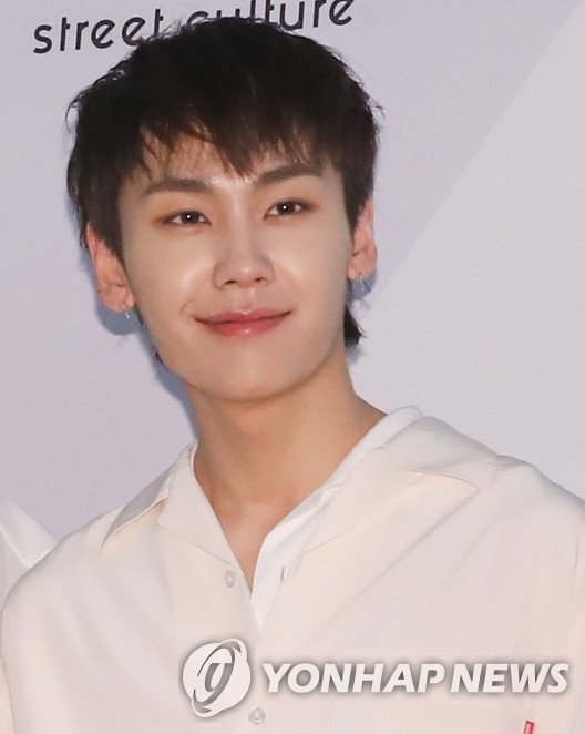 This file photo shows K-pop boy group BTOB's member Jung Il-hoon. He was referred to the prosecution in July on charges of repeatedly smoking marijuana. (Yonhap)