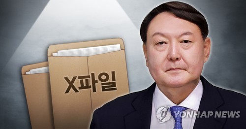 '윤석열 X파일' 논란