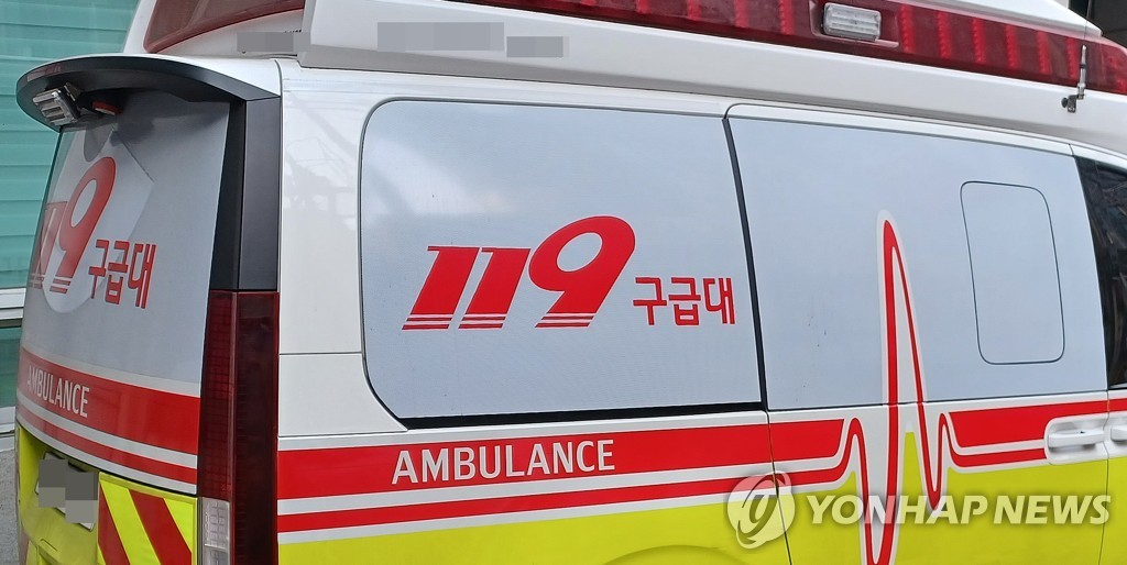 서울 금천구 보도육교 점검 중 작업자 추락…병원 이송