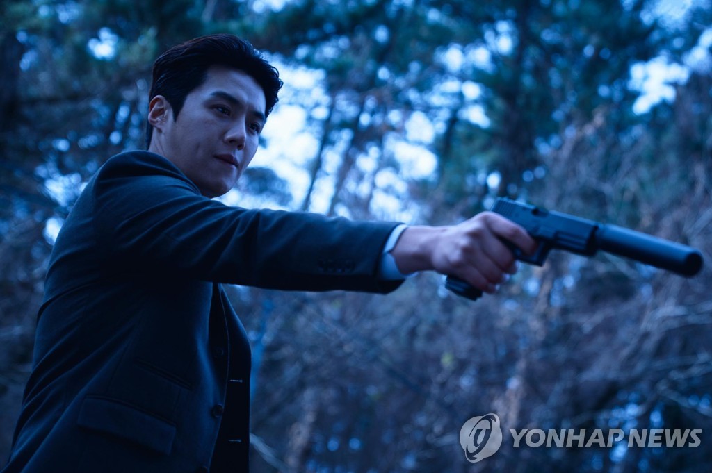 A scene from crime thriller film "The Childe" is seen in this photo provided by its production company, New Studio. (PHOTO NOT FOR SALE) (Yonhap)