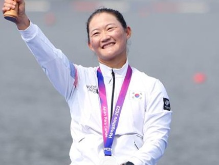 장애인 조정 간판 김세정, 세계선수권 2위…한국 최초 메달