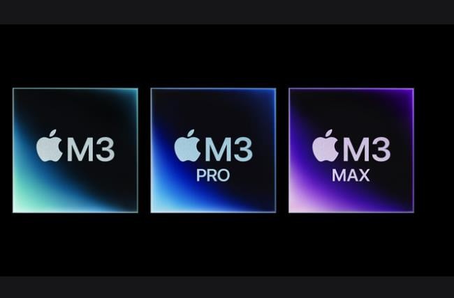 애플이 자체 개발한 최신 칩 M3 시리즈