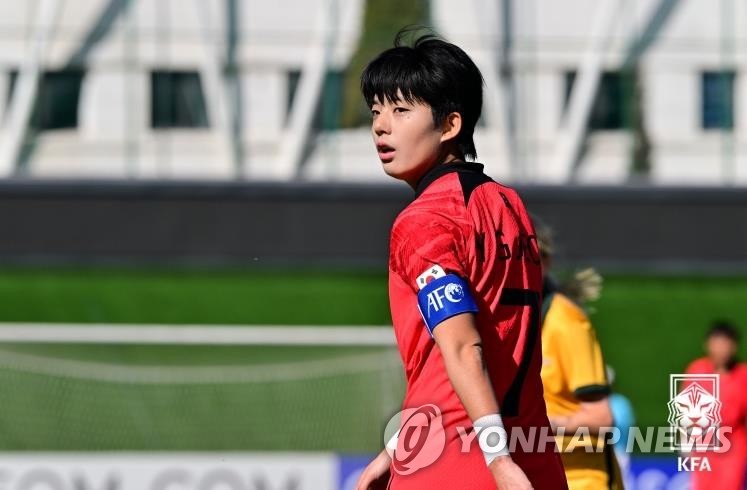 여자축구대표팀 최전방에 전유경…베테랑들은 벤치로