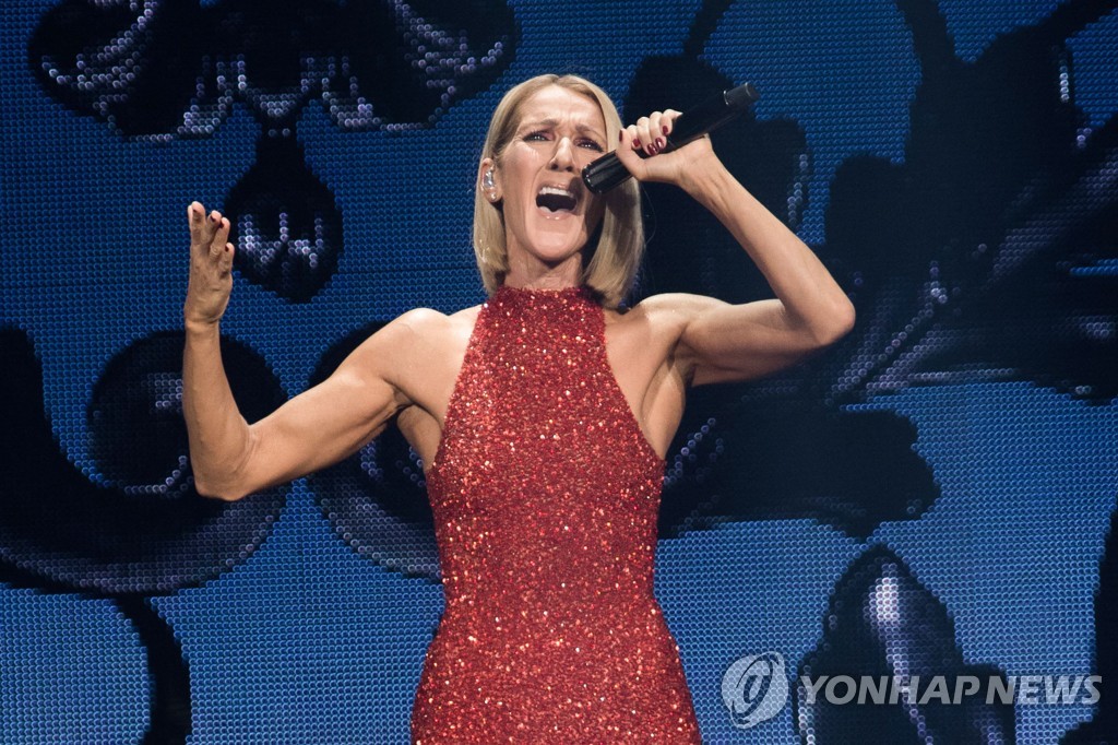 셀린 디옹 모습