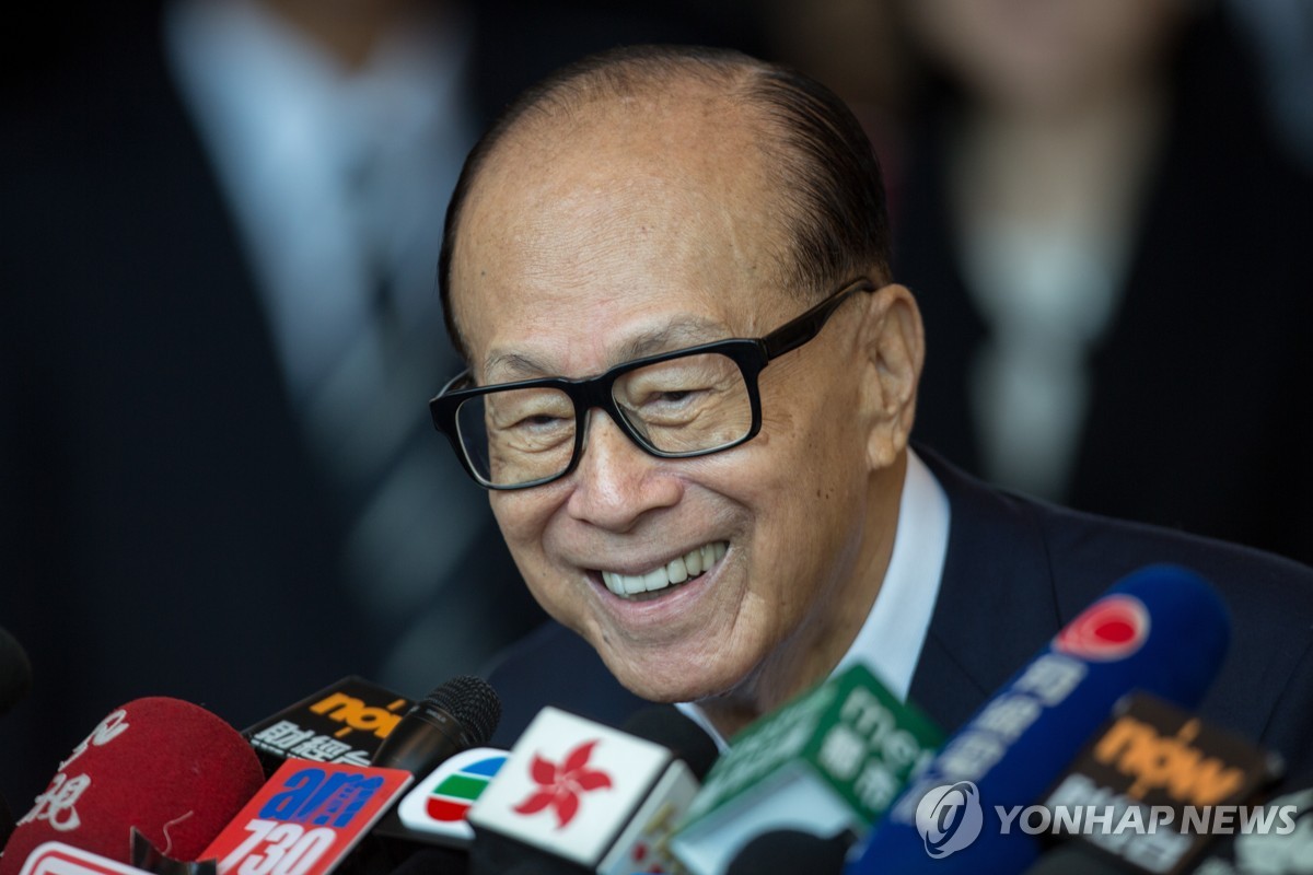 홍콩 최고 부호 리카싱