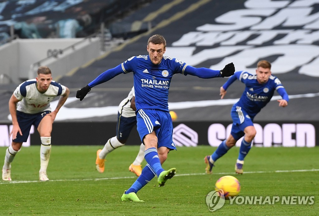 Leicester City Bodie's Penalty Goal Scene