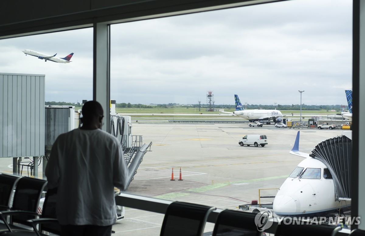 미국 뉴욕 존 F. 케네디 국제공항 [EPA 연합뉴스 자료사진. 재판매 및 DB 금지]