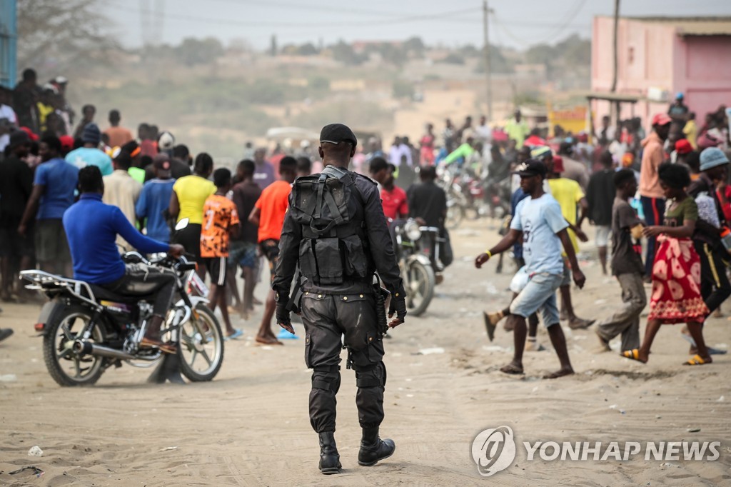 앙골라 총선 후 모습