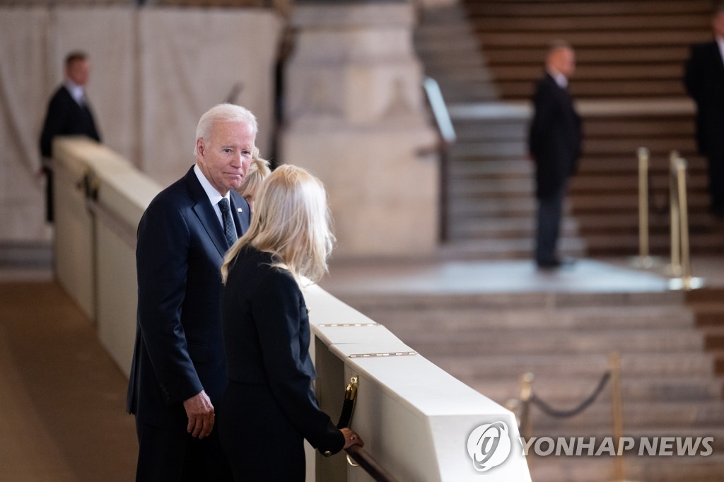조 바이든 미국 대통령과 부인 질 바이든 여사 