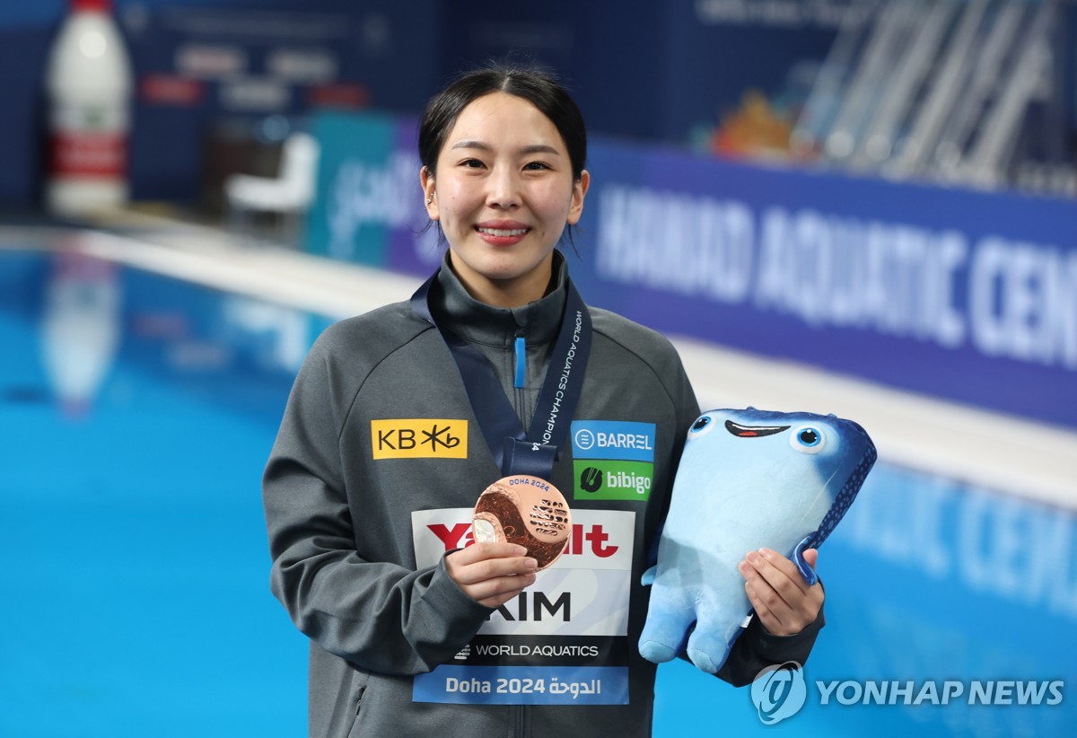 김수지, 세계선수권 다이빙 여자 3ｍ 동메달 쾌거