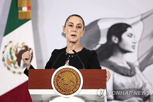 트럼프 따라 하나…멕시코, 한국 등에 &apos;先관세 後협의&apos;