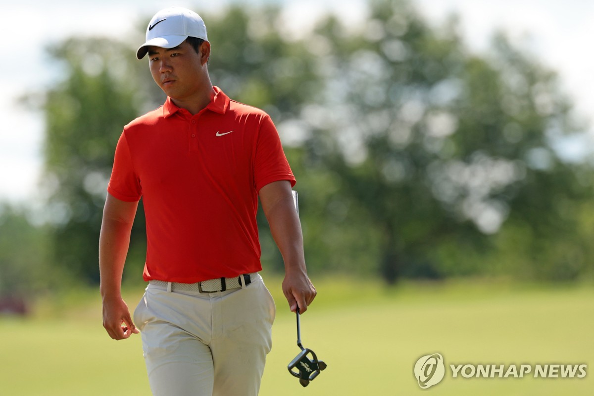 김주형, PGA 투어 3M오픈 3R 공동 54위…바티아·올레센 선두