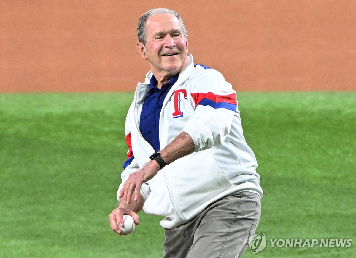 조지 W. 부시 미국 전 대통령의 시구