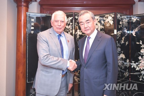 中 왕이, EU에 "디리스킹이 디커플링의 대명사 되면 안 돼"