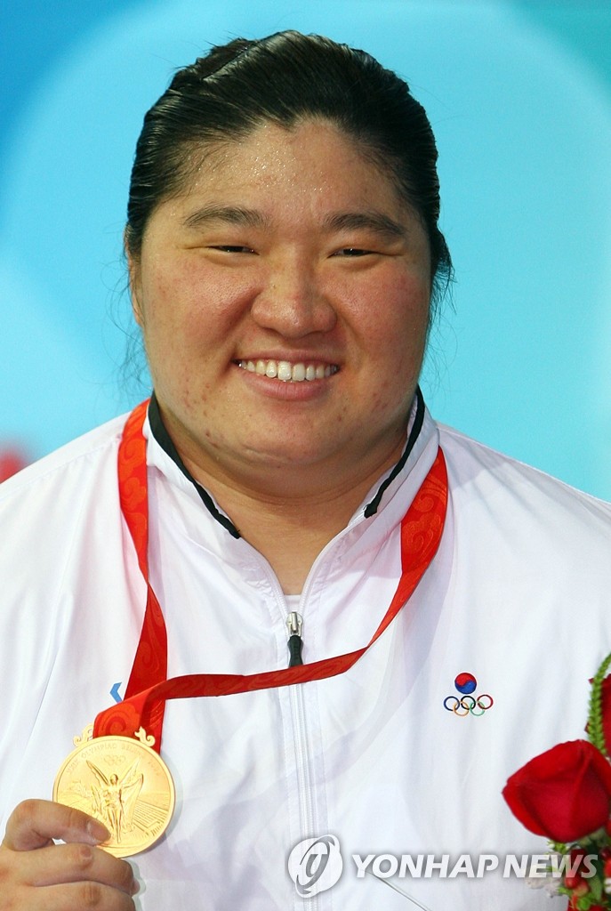 <올림픽> 역도 장미란, 세계신기록으로 금메달 