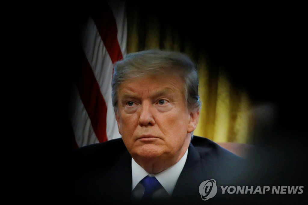 도널드 트럼프 미 대통령