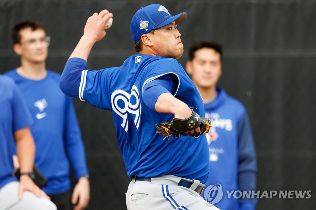 Blue Jays' Ryu Hyun-jin to make spring training debut on 35th