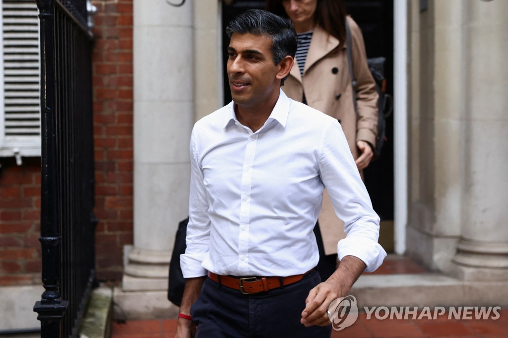 영국 리시 수낵 전 재무장관