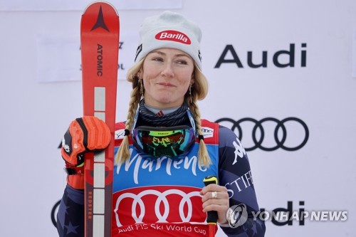 시프린, 스키 월드컵 통산 83승…본 넘어 여자부 최다승 신기록
