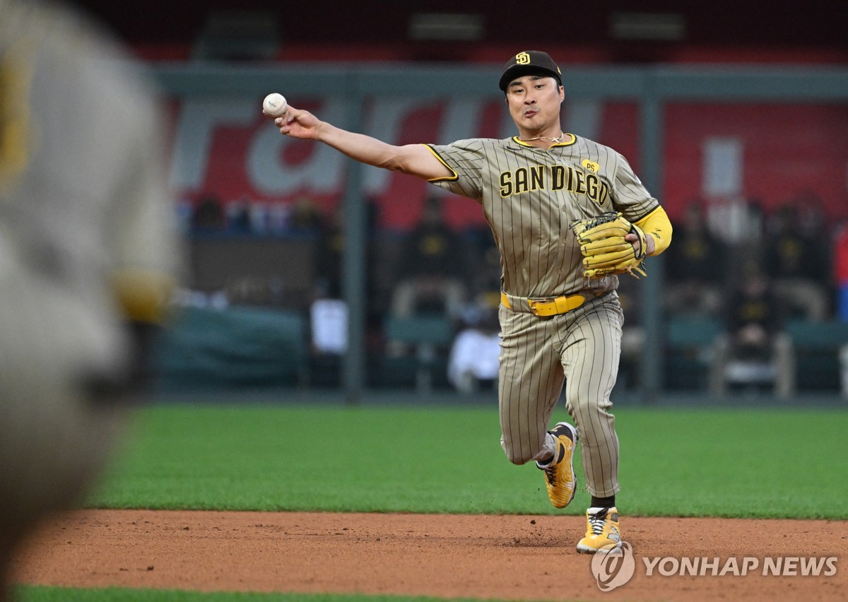 샌디에이고 유격수 김하성