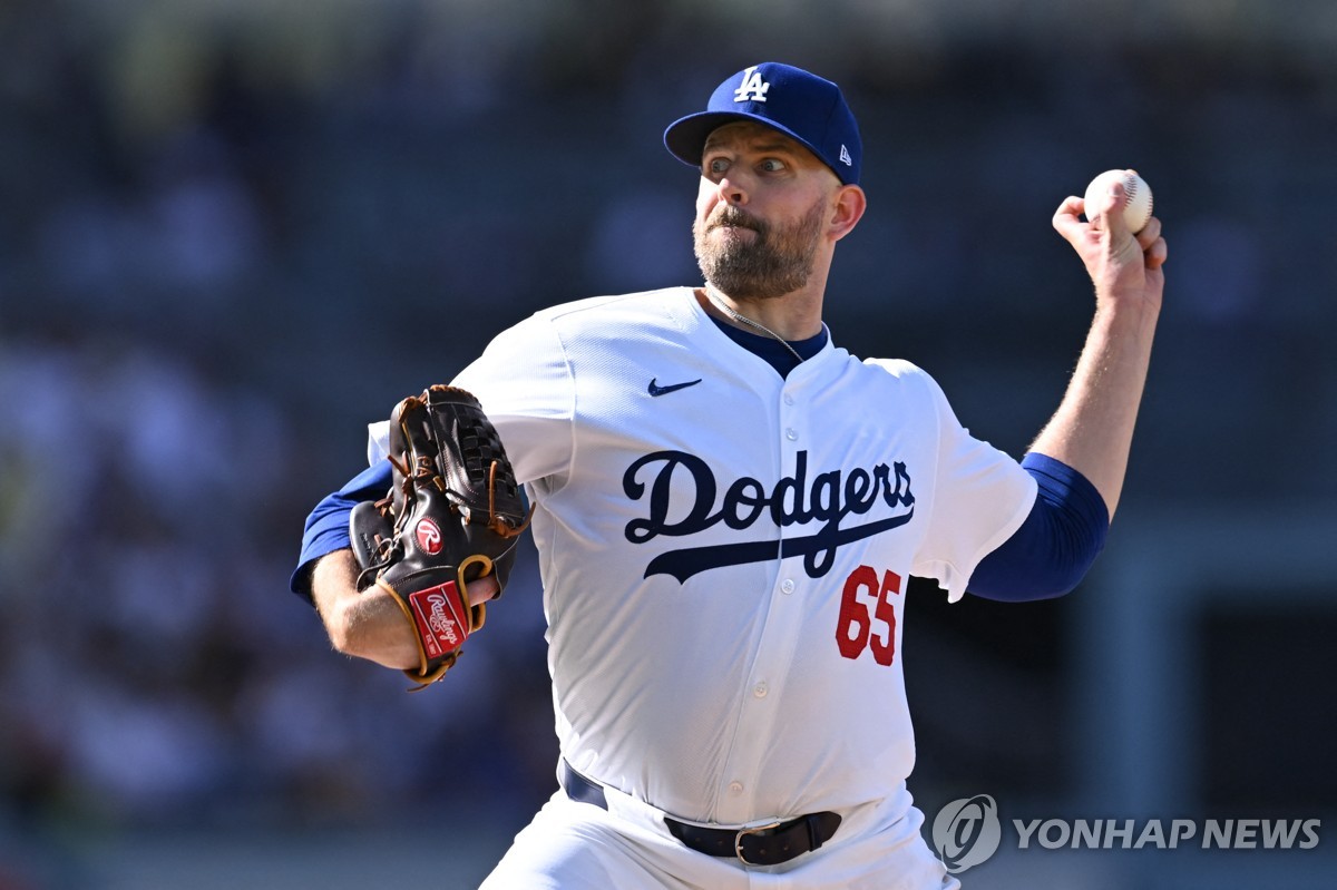 MLB 다저스, '8승 2패' 선발투수 팩스턴 방출 대기