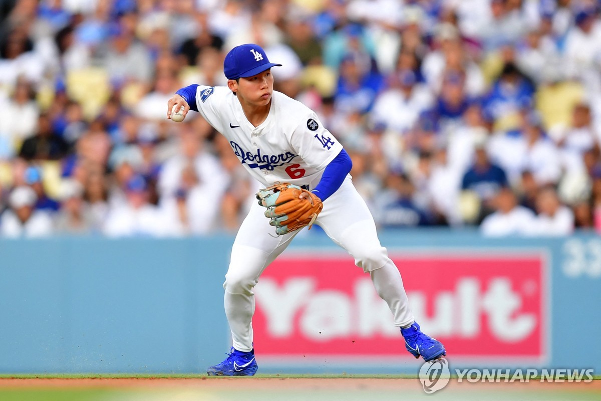 다저스 김혜성, 후반기 첫 경기 2타수 1안타…시즌 타…