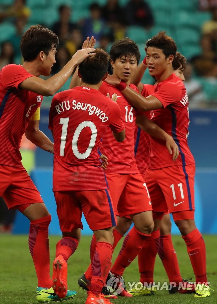 韓国五輪サッカー代表 大勝発進 フィジーに８ ０ 聯合ニュース