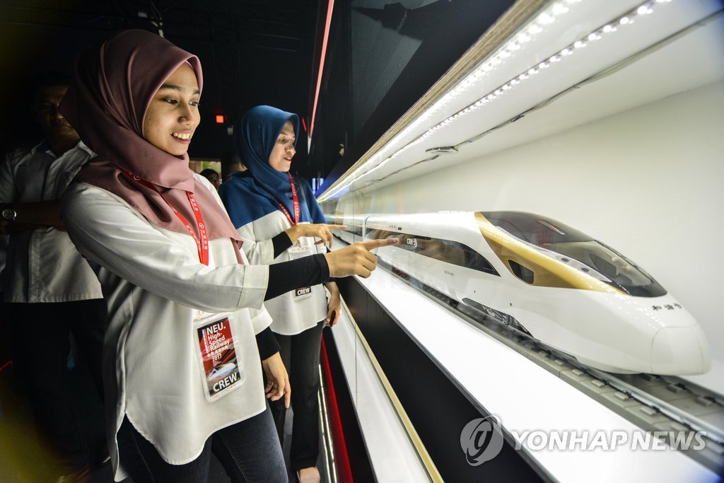 중국, 말레이시아-싱가포르 고속철 수주 경쟁 참여