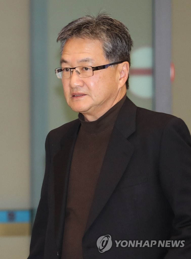 입국하는 조셉 윤 미국 6자회담 수석대표 | 연합뉴스