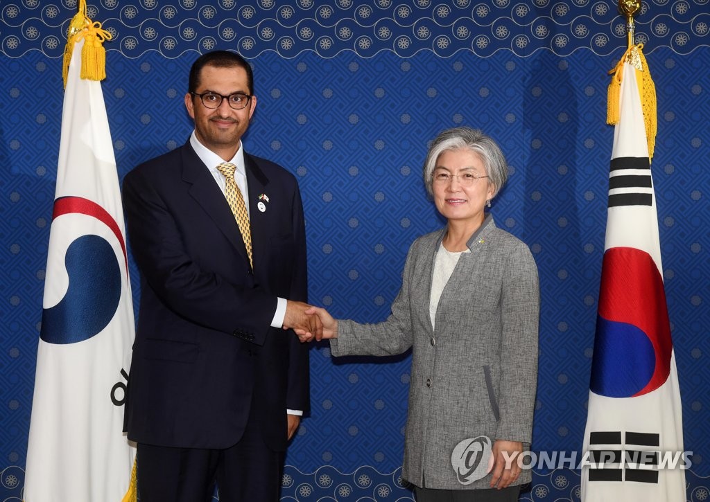 韓国外相が来週ＵＡＥ訪問　協力強化策を議論