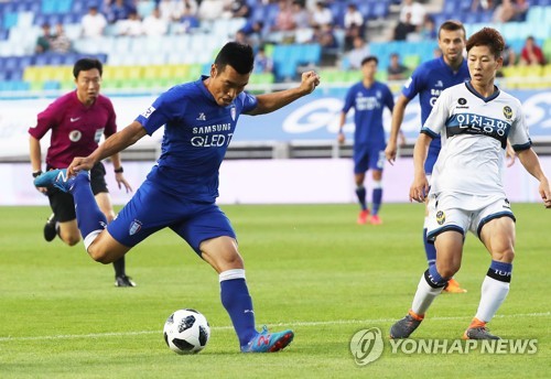 수원 삼성, 31일 인천전서 조원희 은퇴식 진행