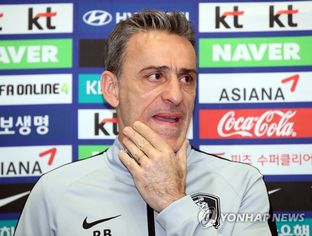 S. Korea football coach says everything going well as planned – The ...