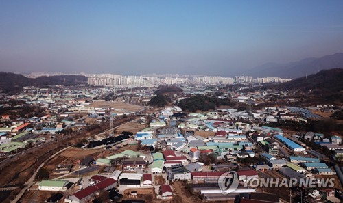 3기 신도시 입지인 하남 교산동 일대