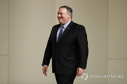 (LEAD) Pompeo calls on N. Korea to act on denuclearization pledge