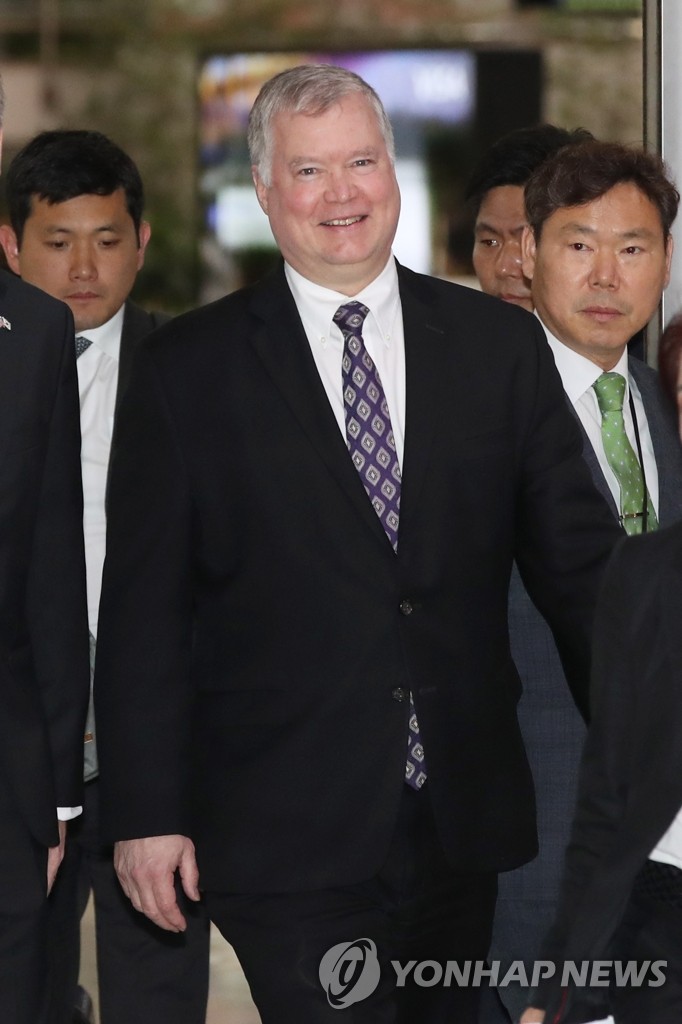 U.S. Nuclear Envoy In Seoul | Yonhap News Agency