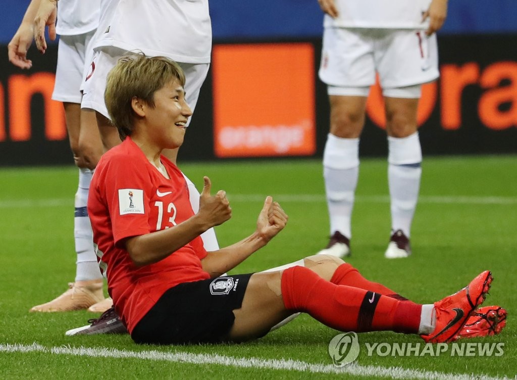 韓国　３連敗で１次リーグ敗退＝サッカー女子Ｗ杯