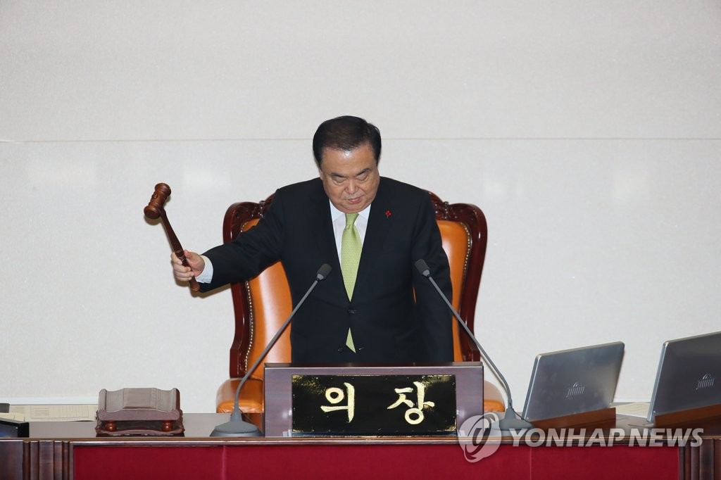 韓国国会議長「日本企業の責任消滅ではない」＝強制徴用解決案