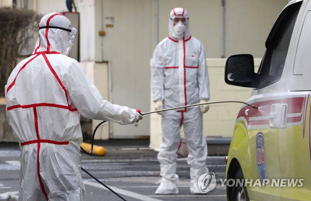 韓国の新型コロナ感染者　１日で２８４人増え計１２６１人＝死者１２人に